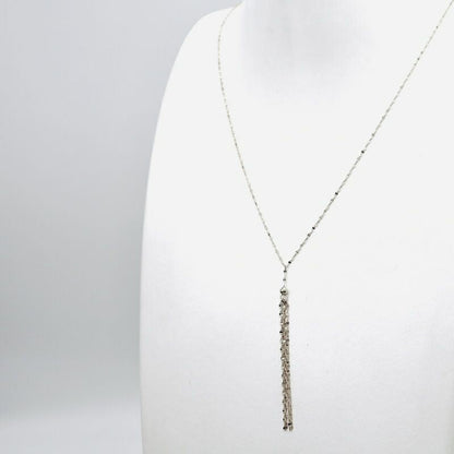 18K White Gold Necklace