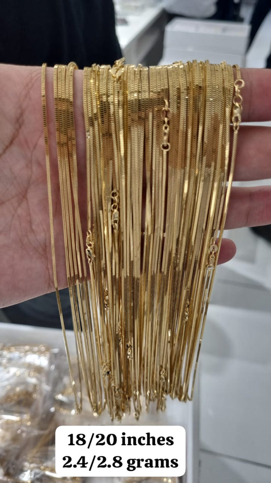 Genuine 18K Gold Chain - Wholesale
