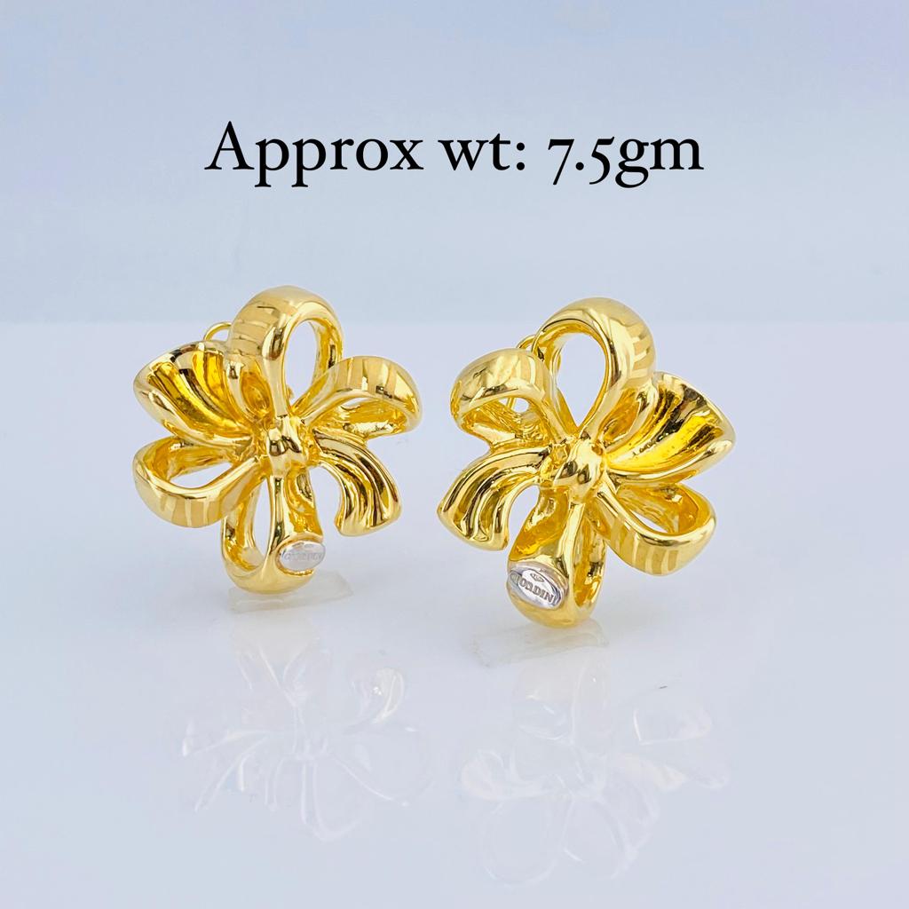 18K Gold Studd Earrings