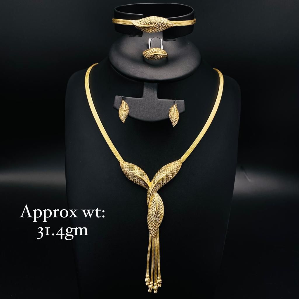 Real 18K Gold Set