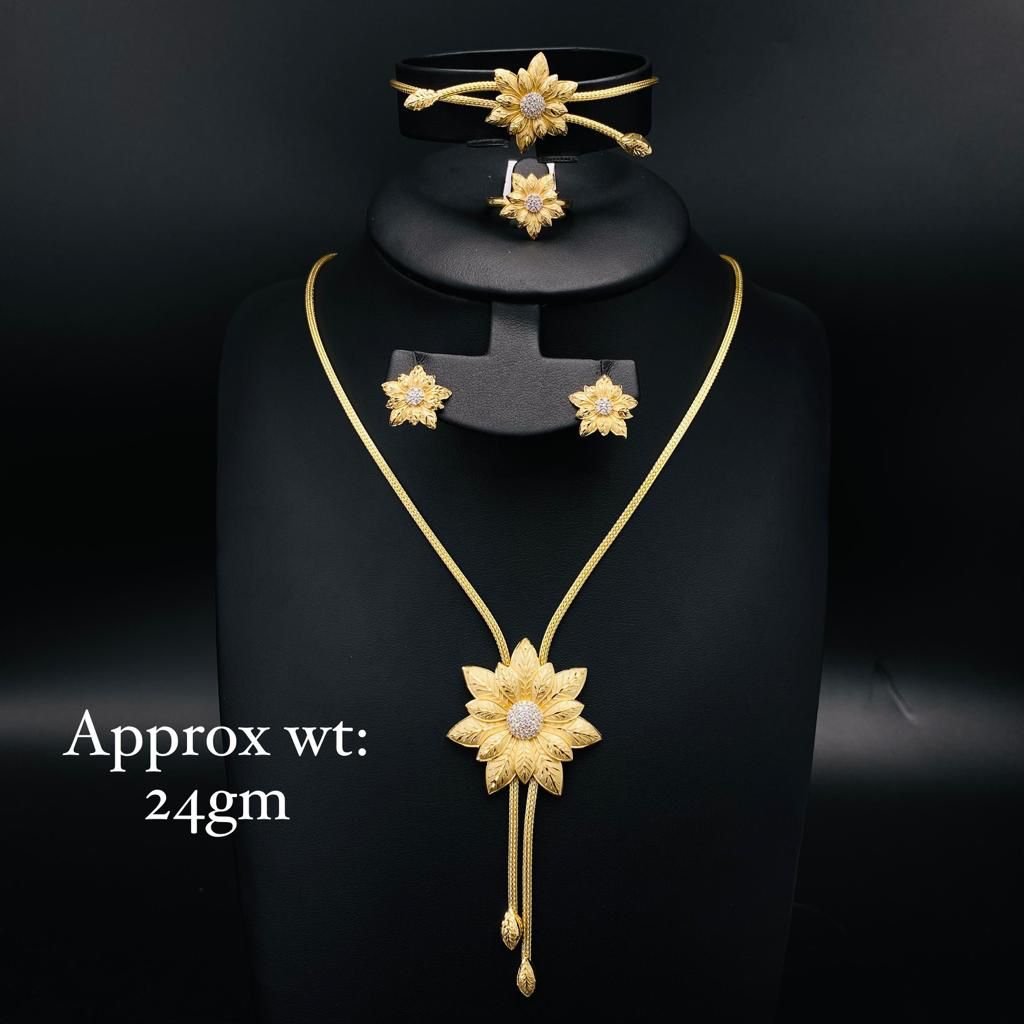 Real 18K Gold Set