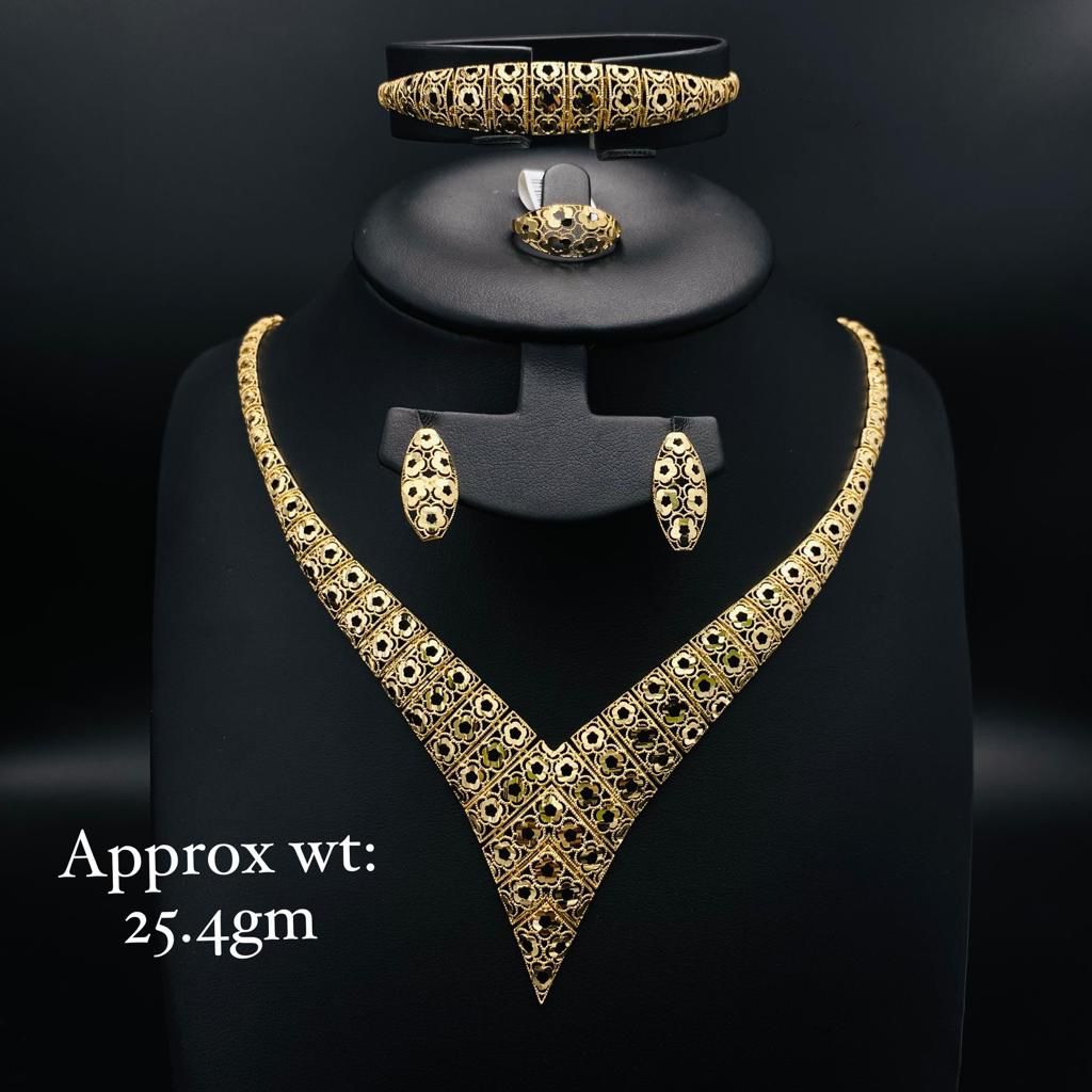 Real 18K Gold Set