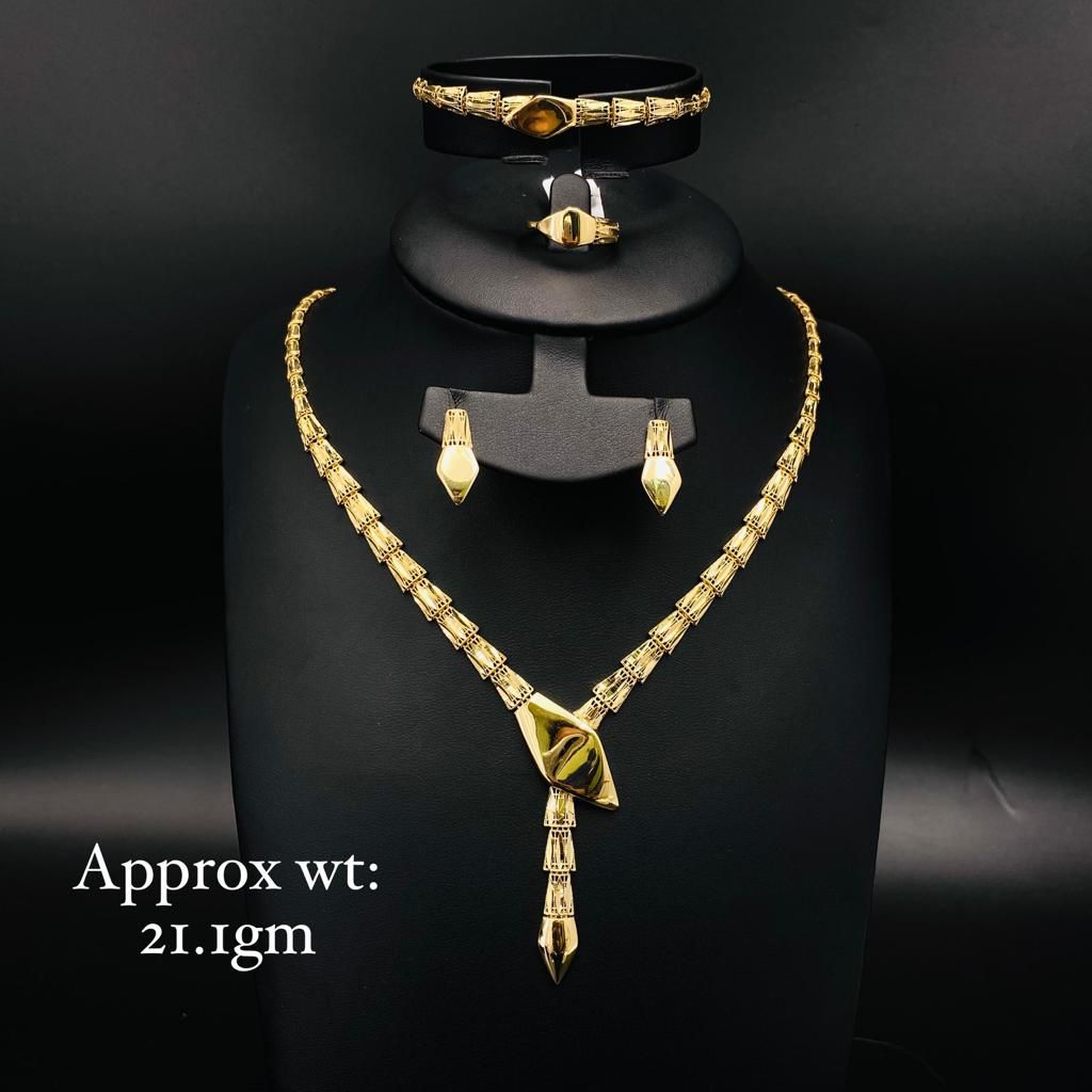 Real 18K Gold Set