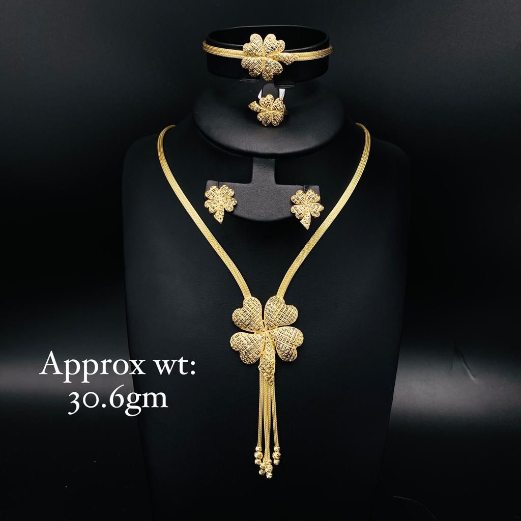 Real 18K Gold Set