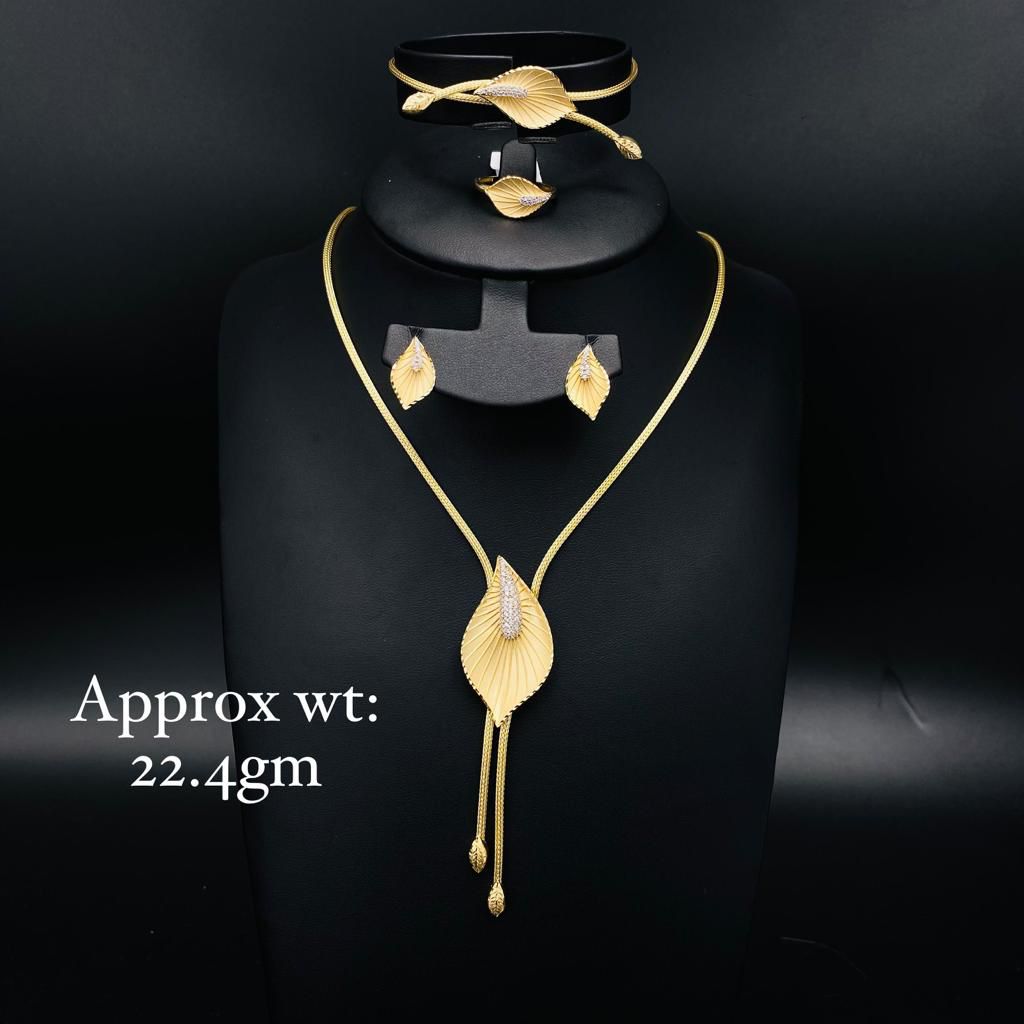 Real 18K Gold Set