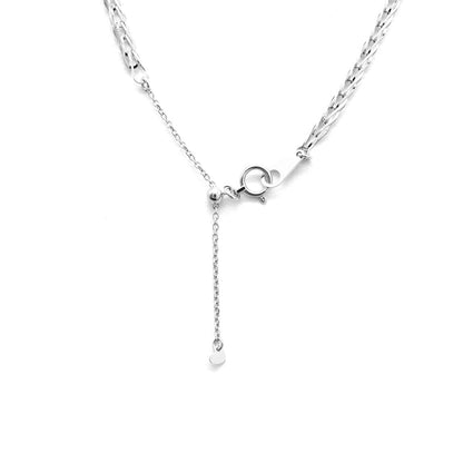 18K White Gold Necklace