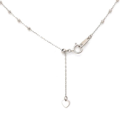 18K White Gold Necklace