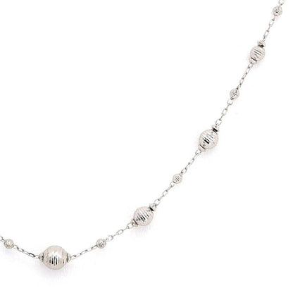 18K White Gold Necklace