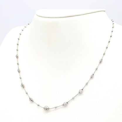 18K White Gold Necklace