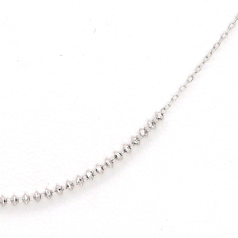 18K White Gold Necklace