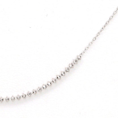 18K White Gold Necklace