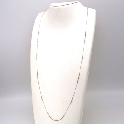 18K White Gold Necklace